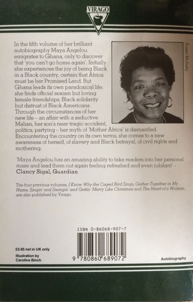 All Gods Children Need Travelling Shoes - Maya Angelou (Paperback) book collectible [Barcode 9780860689072] - Main Image 2
