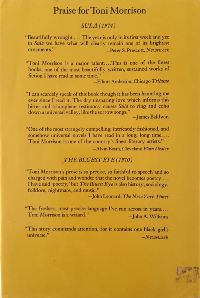 Song of Solomon - Toni Morrison (Random House Inc - Hardcover) book collectible [Barcode 9780394497846] - Main Image 2