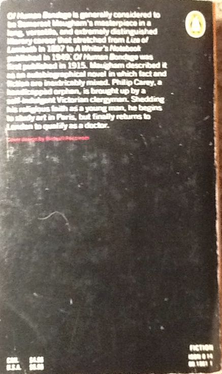 Of Human Bondage - W. Somerset Maugham book collectible - Main Image 2