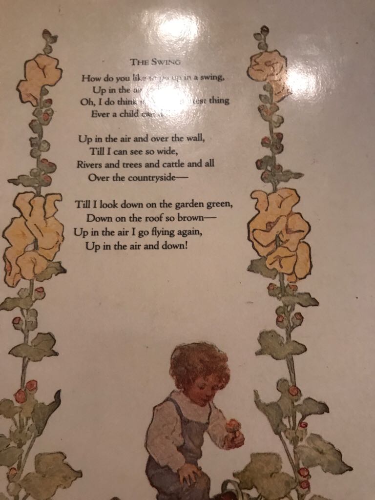 A Childs Garden of Verses: A Collection of Scriptures, Prayers and Poems Featuring the Works Of Robert Louis Stevenson - Stevenson, Robert (Hardcover) book collectible - Main Image 2