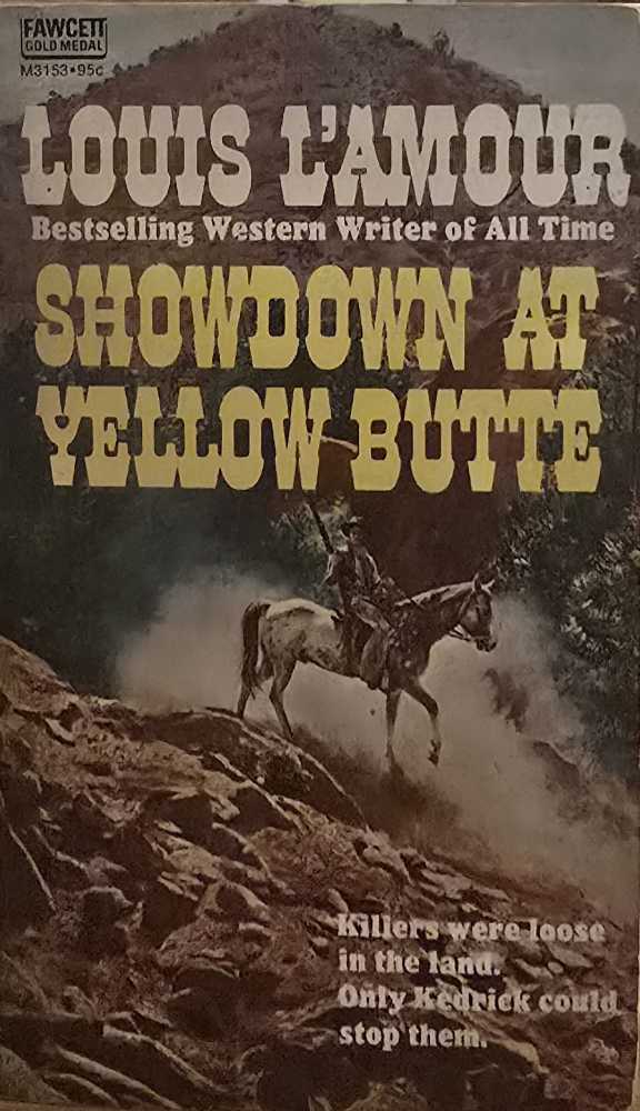 Showdown At Yellow Butte - Louis L’Amour (Bantam/Fawcett Gold Medal - Paperback) book collectible - Main Image 3
