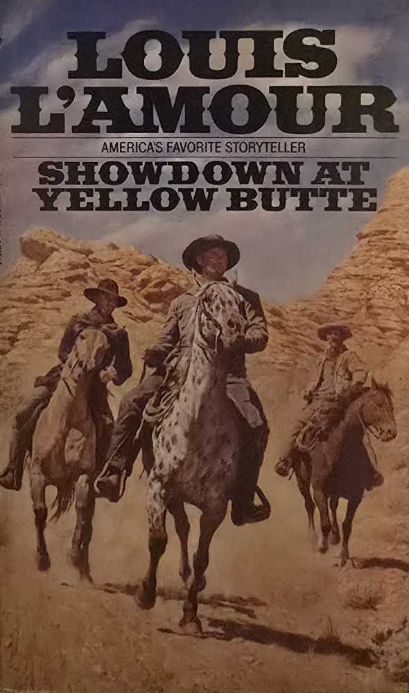 Showdown At Yellow Butte - Louis L’Amour (Bantam/Fawcett Gold Medal - Paperback) book collectible - Main Image 4