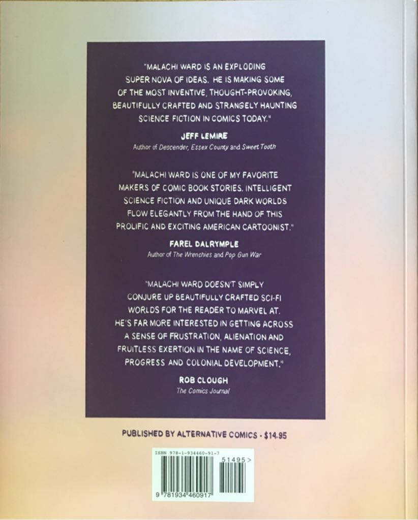 From Now On - Malachi Ward (Alternative Comics - Trade Paperback) book collectible [Barcode 9781934460917] - Main Image 2