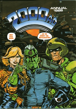 2000AD Annual 1988 - Grant, Alan book collectible [Barcode 9780850379587] - Main Image 1