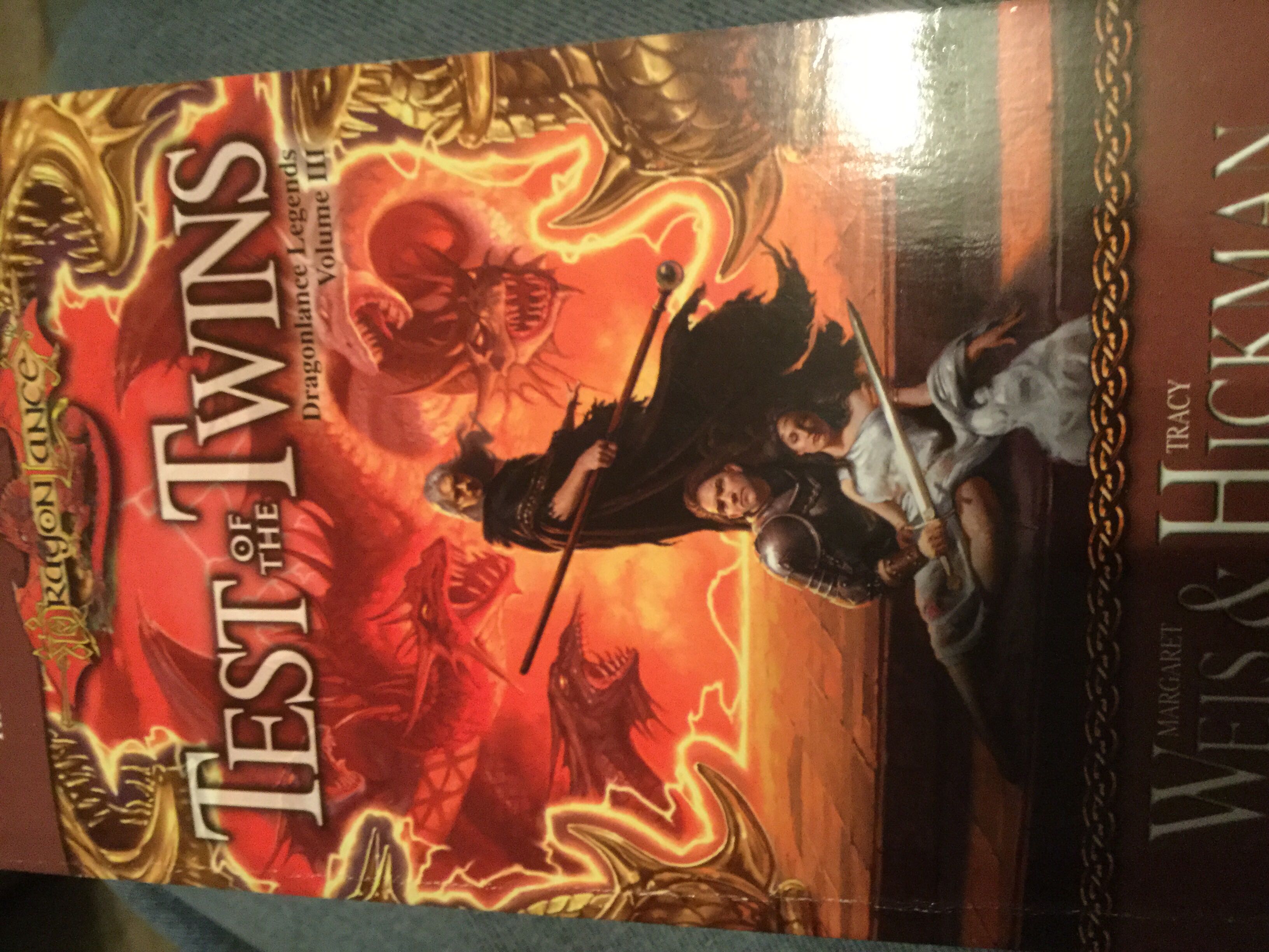 Test of the Twins - Margaret Weis (Wizards of the Coast - Paperback) book collectible [Barcode 9780786918065] - Main Image 2