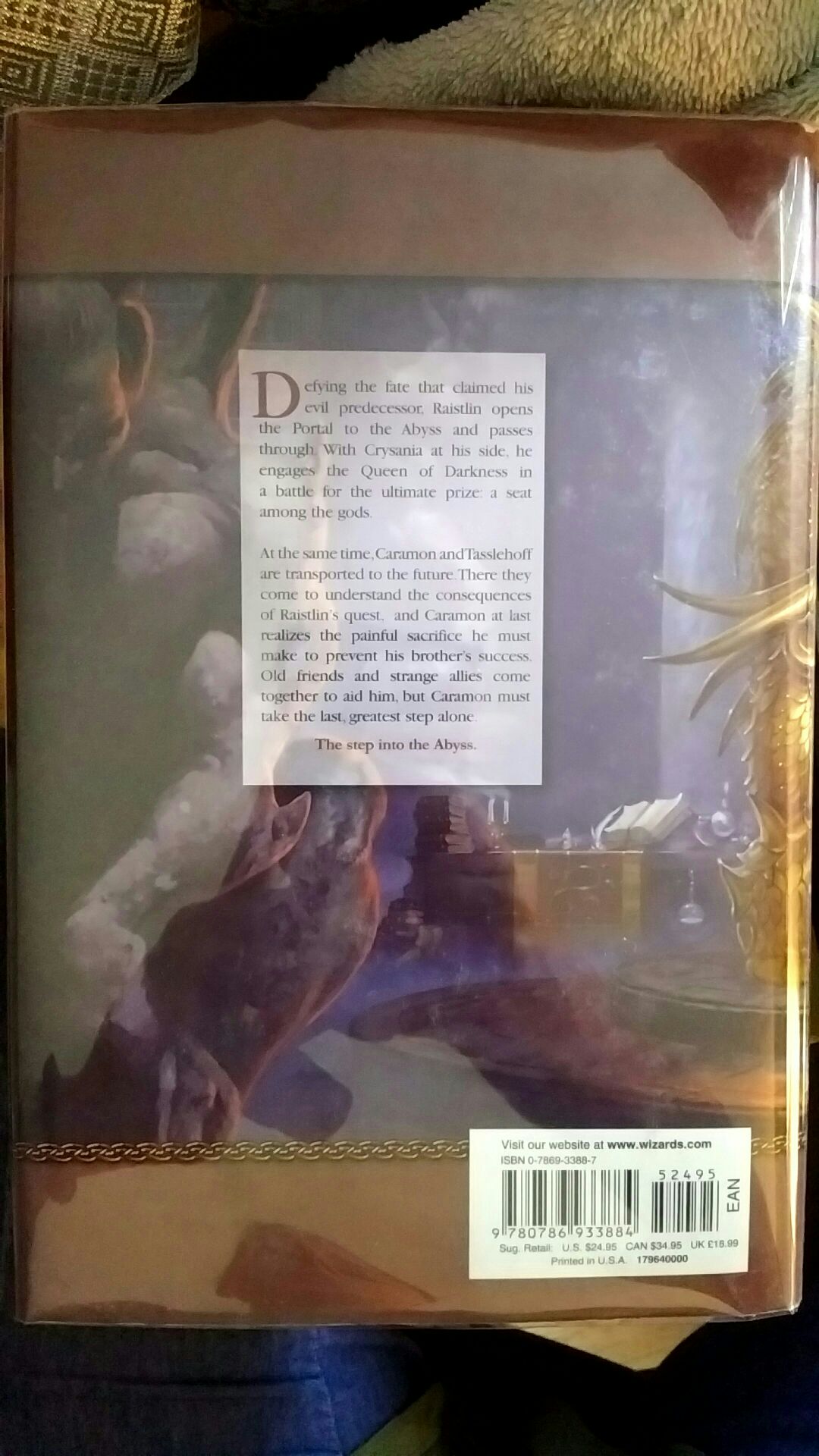 Test of the Twins - Margaret Weis (Wizards Of The Coast, Inc - Hardcover) book collectible [Barcode 9780786933884] - Main Image 2