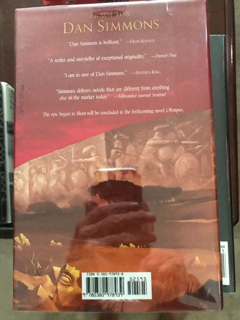 Ilium - Dan Simmons (Eos - Hardcover) book collectible [Barcode 9780380978939] - Main Image 2