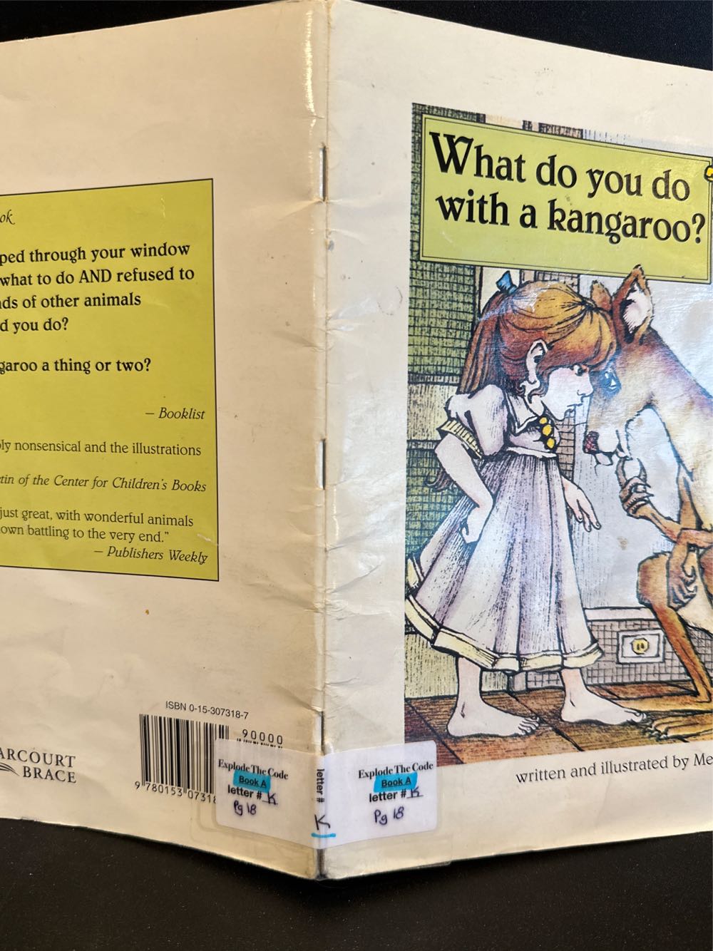 What Do You Do With a Kangaroo? - Mercer Mayer book collectible [Barcode 9780153073182] - Main Image 2