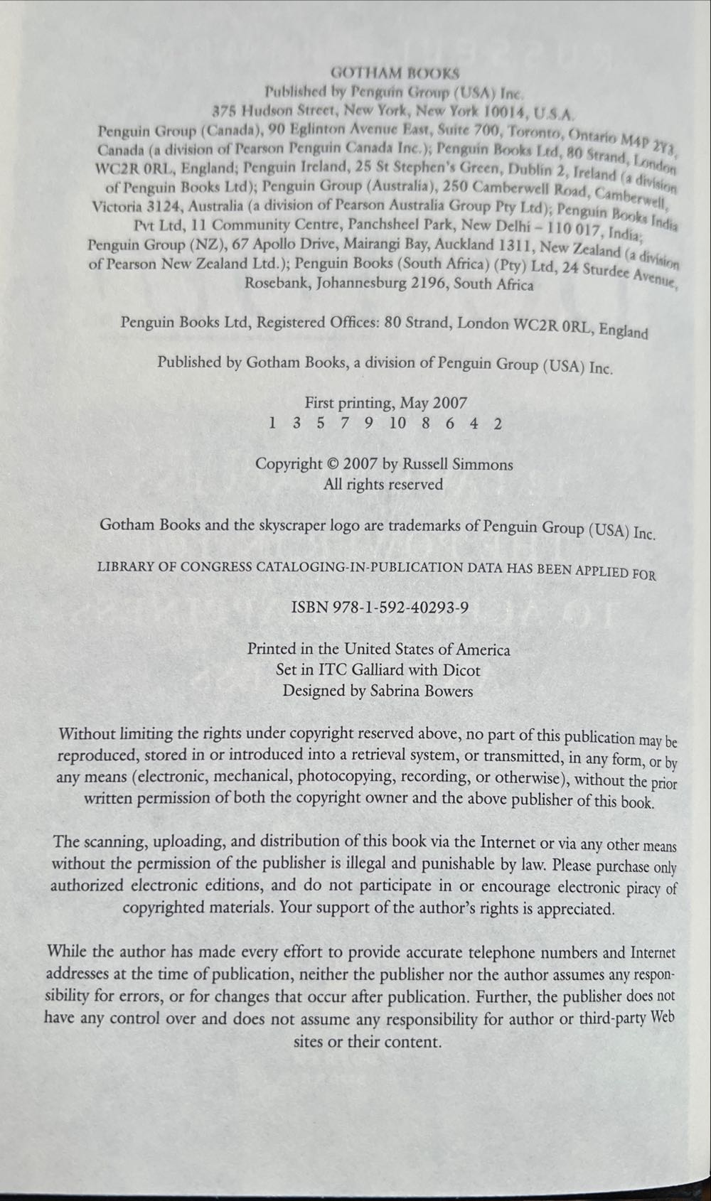 Do You!: 12 Laws to Access the Power in You to Achieve Happiness and Success - Chris Morrow/Russell (Gotham Books - Hardcover) book collectible [Barcode 9781592402939] - Main Image 3
