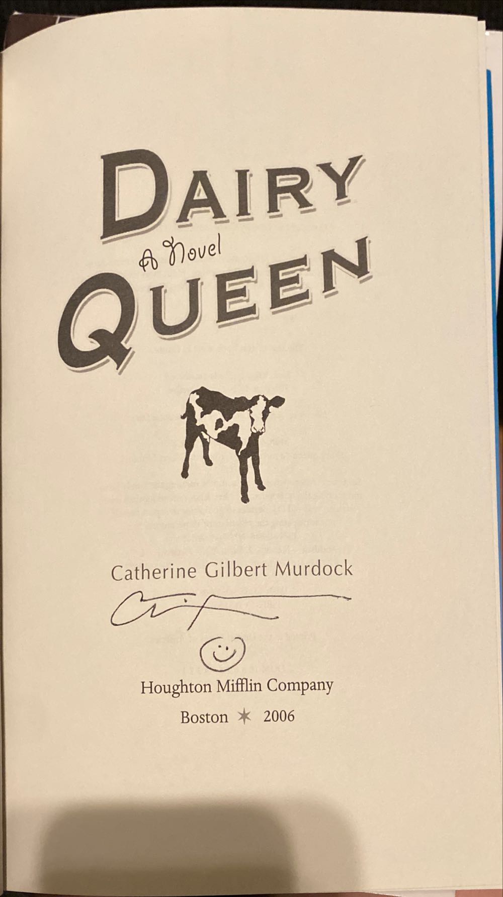 Dairy Queen - Catherine Gilbert Murdock (Hardcover) book collectible [Barcode 9780618683079] - Main Image 2