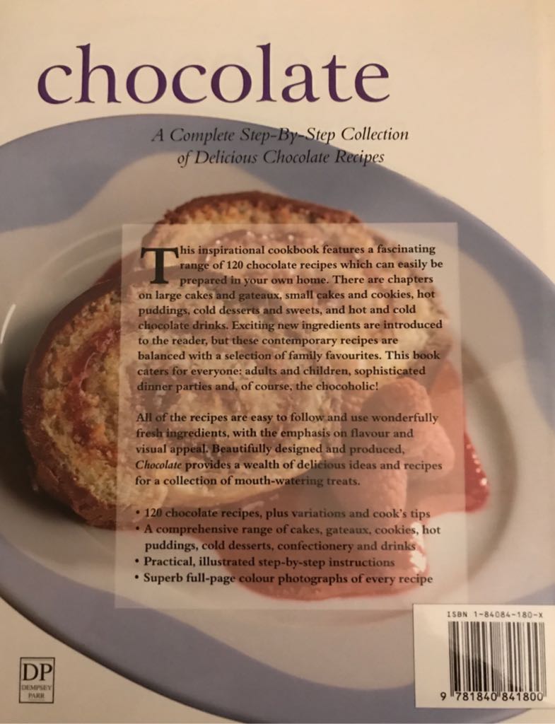 Chocolate - Jacqueline Bellefontaine book collectible [Barcode 9781840841800] - Main Image 2