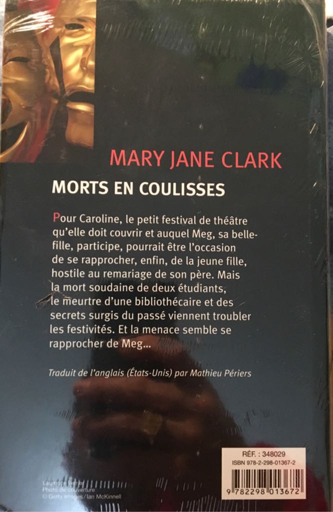 Morts En Coulisses - Mary Jane Clark book collectible [Barcode 9782298013672] - Main Image 2