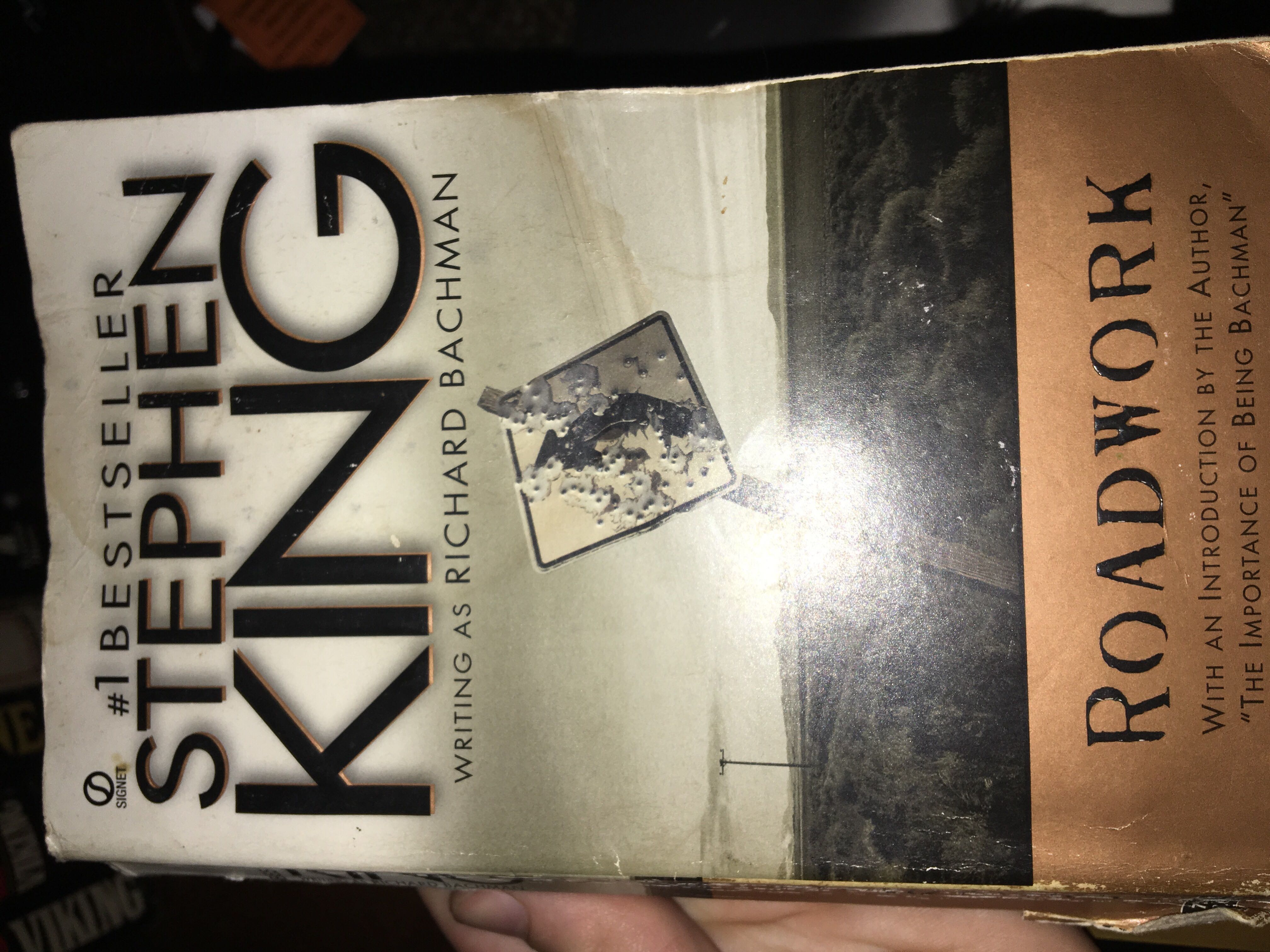 Roadwork - Stephen King (Signet Fiction - Paperback) book collectible [Barcode 9780451197870] - Main Image 3