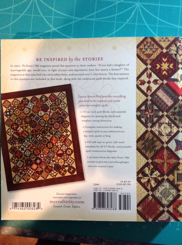 The Farmers Wife Sampler Quilt: Letters from 1920s Farm Wives and the 111 Blocks They Inspired - Hird, Laurie Aaron (Interweave - Paperback) book collectible [Barcode 9780896898288] - Main Image 2