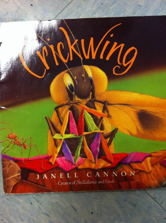 Crickwing - Janell Cannon book collectible [Barcode 9780439405058] - Main Image 1