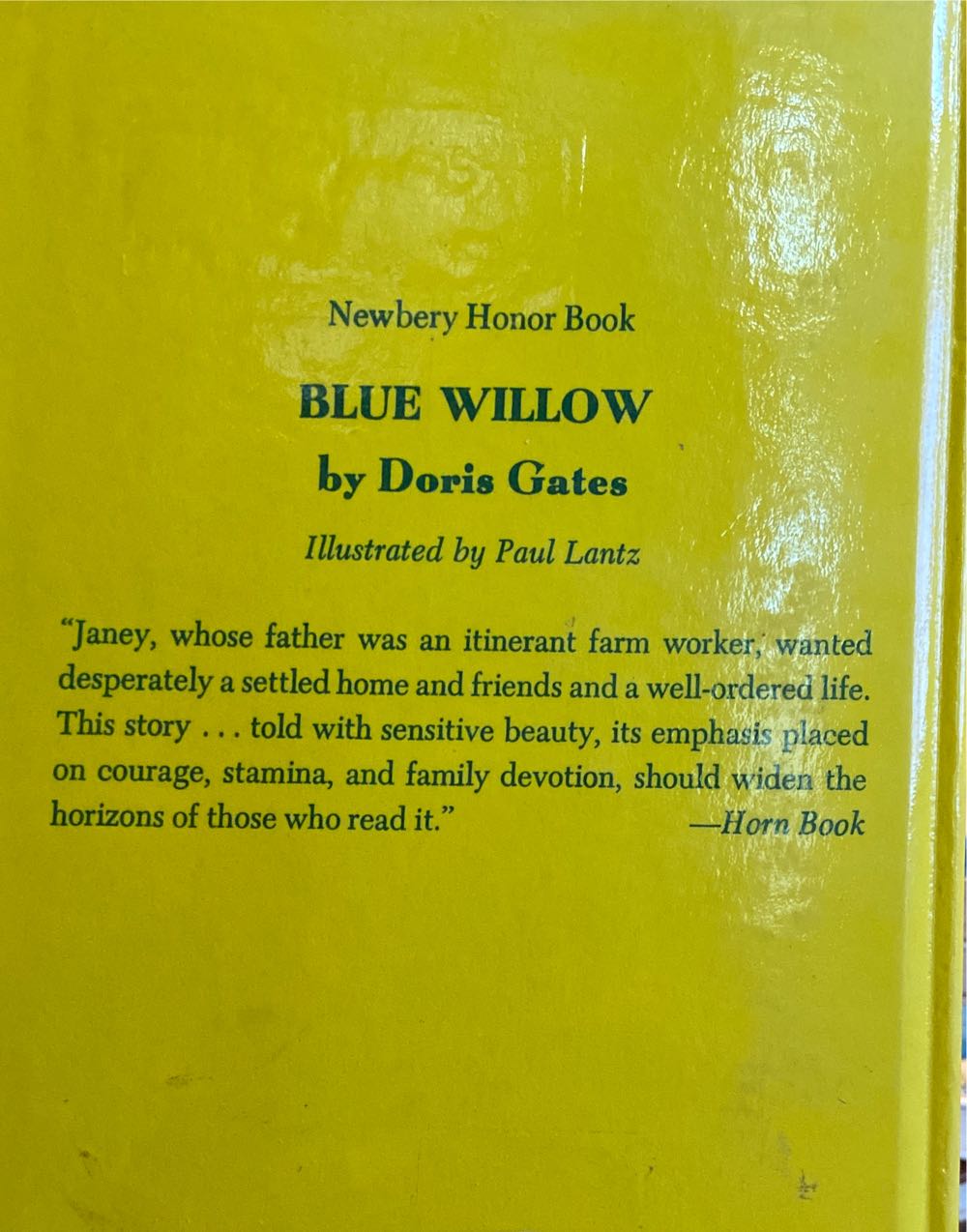 Blue Willow - Doris Gates (Puffin - Paperback) book collectible [Barcode 9780140309249] - Main Image 2