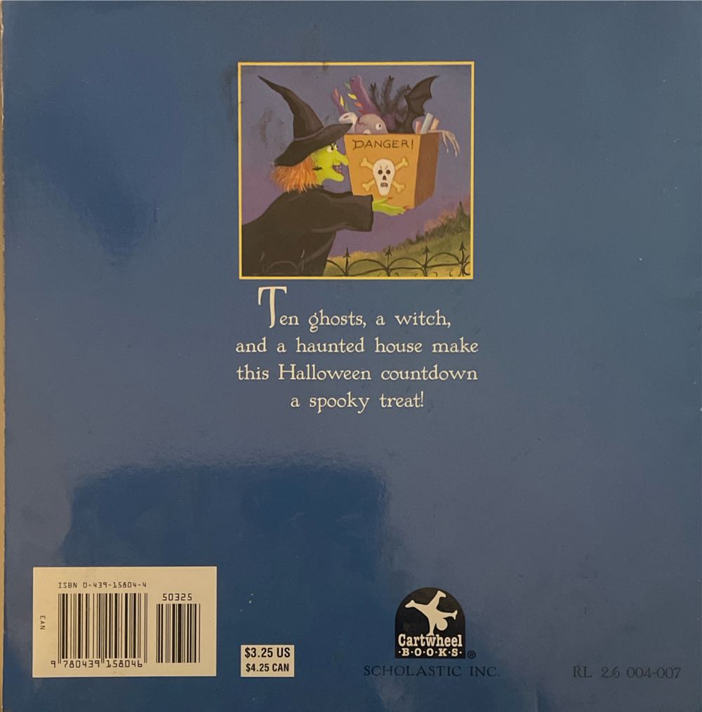 Ten Timid Ghosts - Jennifer O’Connell (Cartwheel Books - Paperback) book collectible [Barcode 9780439158046] - Main Image 2