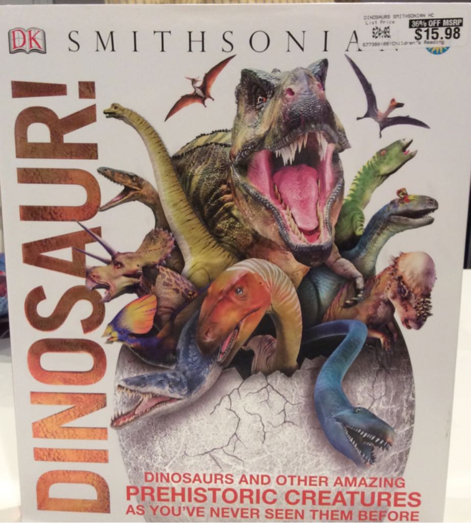 Dinosaur! xG6- Animal Dino and Dragon - David Norman (DK Smithsonian - Hardcover) book collectible [Barcode 9781465420473] - Main Image 1