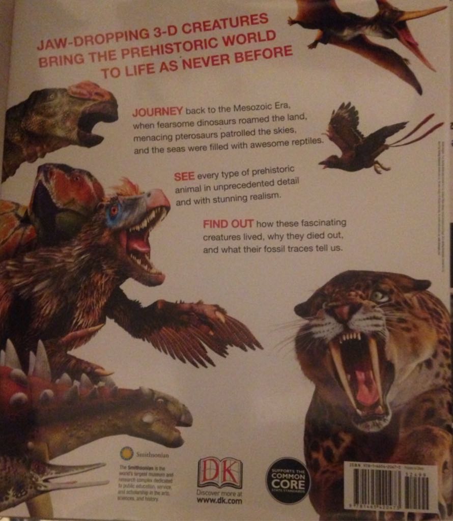Dinosaur! xG6- Animal Dino and Dragon - David Norman (DK Smithsonian - Hardcover) book collectible [Barcode 9781465420473] - Main Image 2