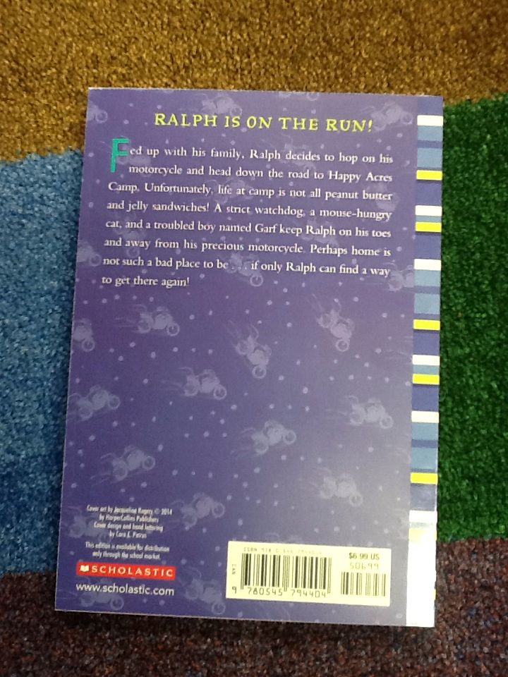 Runaway Ralph - Beverly Cleary book collectible [Barcode 9780545794404] - Main Image 2