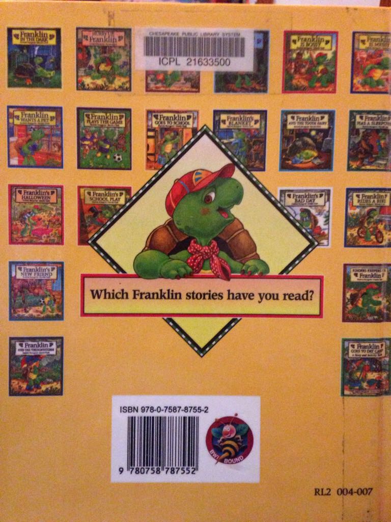 Franklin Is Messy - Paulette Bourgeois (Franklin - Paperback) book collectible [Barcode 9780590486866] - Main Image 2