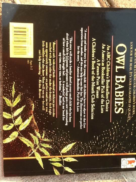 Owl Babies - Martin Waddell (Candlewick Press - Paperback) book collectible [Barcode 9780763617103] - Main Image 2
