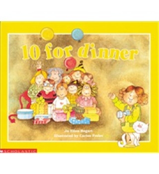 10 for Dinner - Jo Ellen Bogart (Houghton Mifflin Harcourt) book collectible [Barcode 9780590719490] - Main Image 1