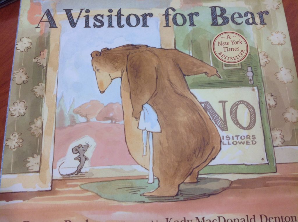 A Visitor for Bear - Bonny Becker (Candlewick Press - Hardcover) book collectible [Barcode 9780763628079] - Main Image 1
