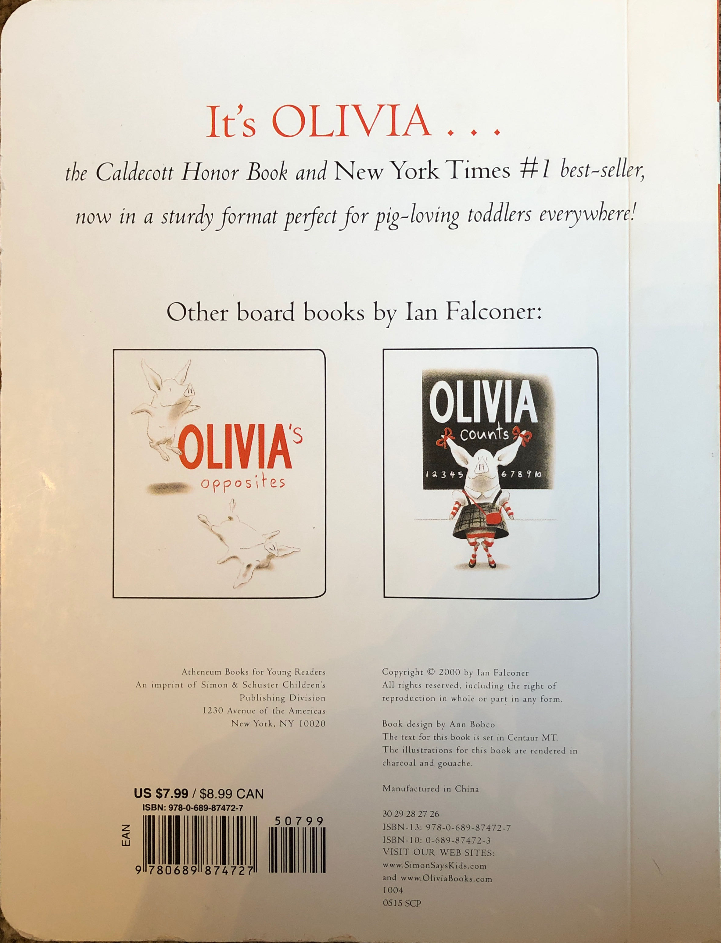 Olivia - V.C. Andrews (Atheneum - Hardcover) book collectible [Barcode 9780689874727] - Main Image 2