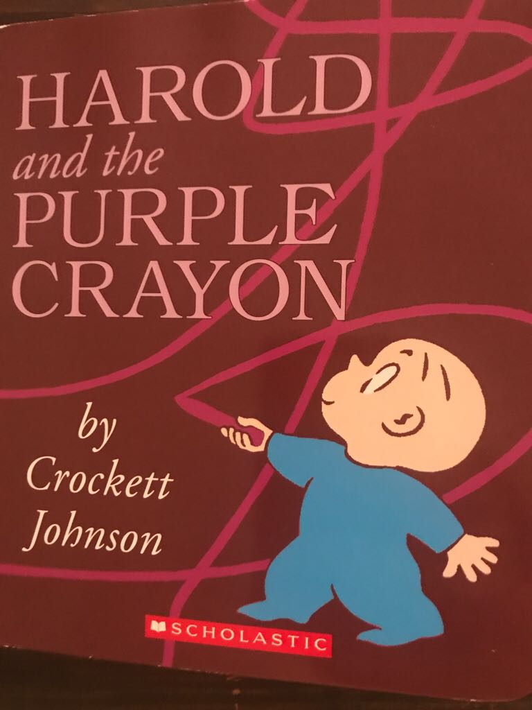 Harold and the Purple Crayon - Crockett Johnson (- Board Book) book collectible [Barcode 9781338263824] - Main Image 1
