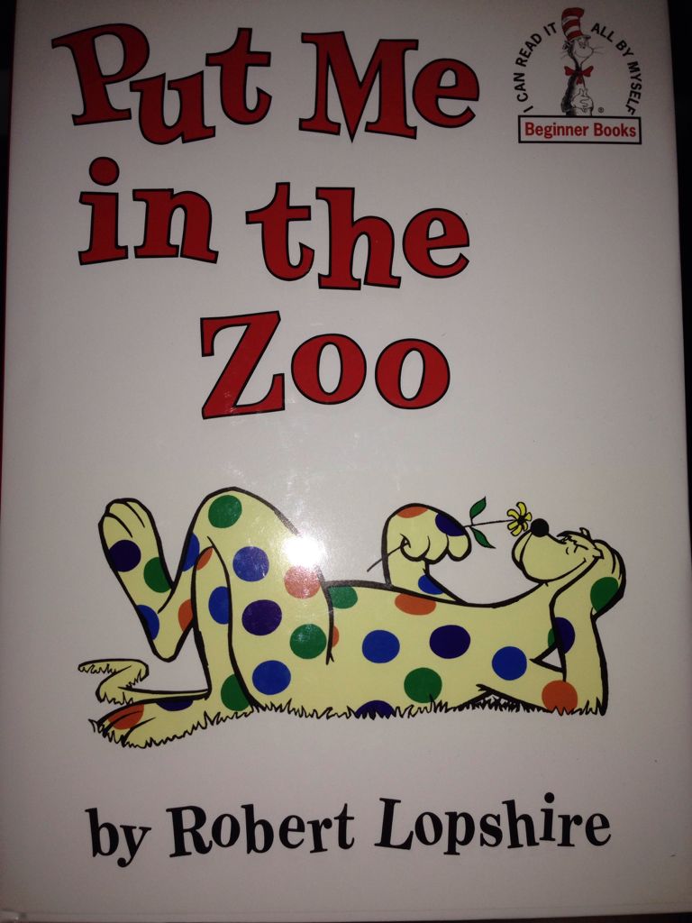 Put Me in the Zoo - Dr Seuss (- Hardcover) book collectible [Barcode 9780375973154] - Main Image 1