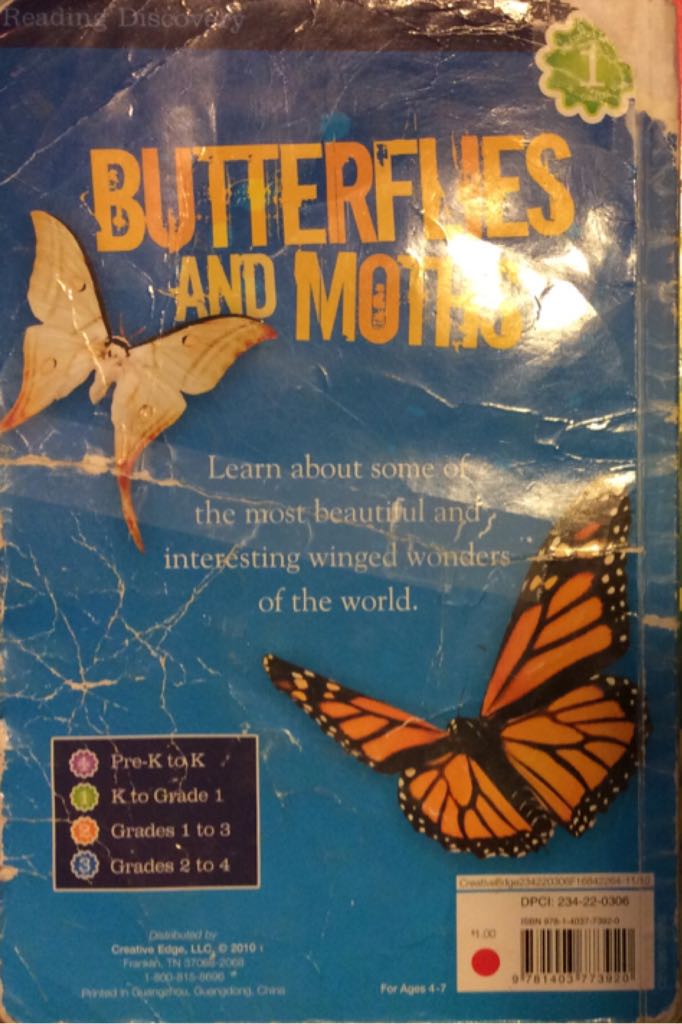 Butterflies And Moths - Janes P. (The Butterflies And Moths - Paperback) book collectible [Barcode 9781403773920] - Main Image 2