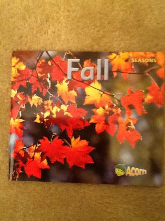 Fall - Judy Nayer book collectible [Barcode 9781432957797] - Main Image 1