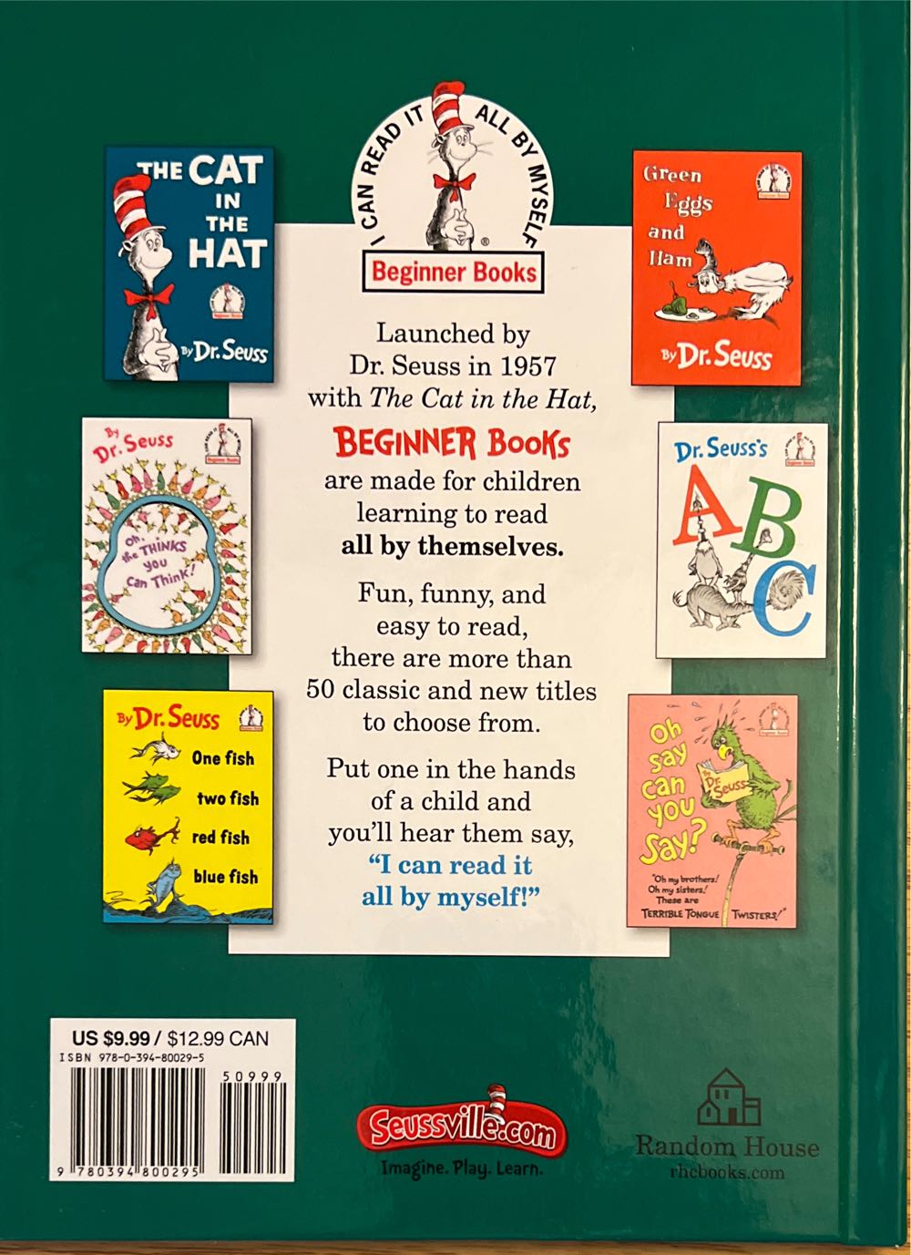 Hop On Pop A9- Dr Seuss - Dr. Suess (New York : Random House - Hardcover) book collectible [Barcode 9780394800295] - Main Image 4