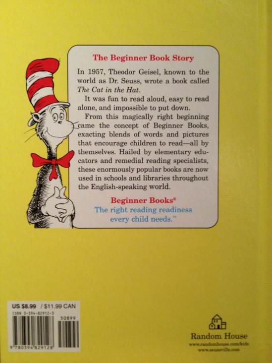 Wacky Wednesday - Dr. Seuss (Random House - Hardcover) book collectible [Barcode 9780394829128] - Main Image 2
