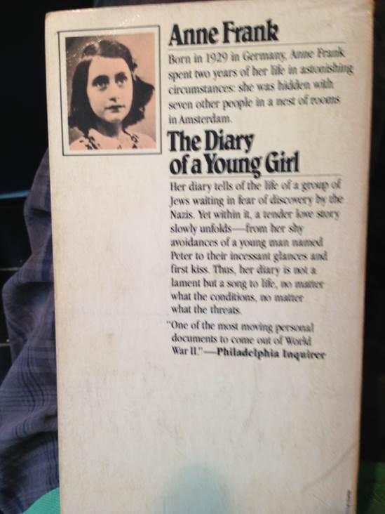 Anne Frank: The Diary Of A Young Girl - Ann Frank (Pocket Classics - Paperback) book collectible [Barcode 9780671835460] - Main Image 2