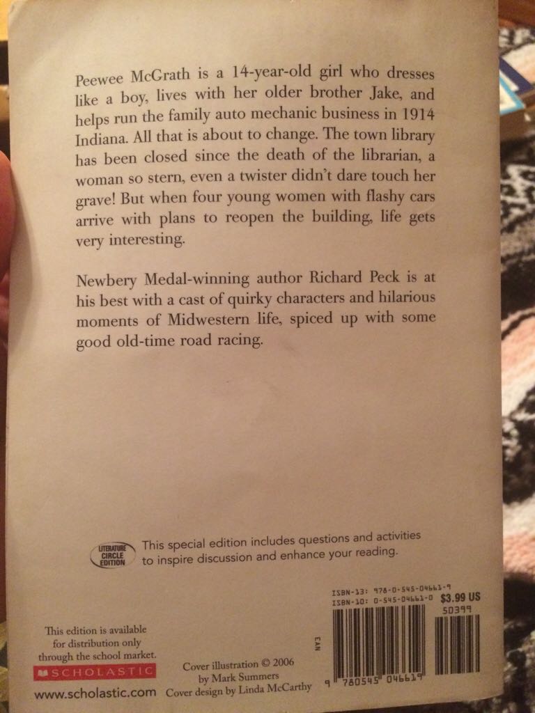 Here Lies The Librarian - Richard Peck book collectible [Barcode 9780545046619] - Main Image 2