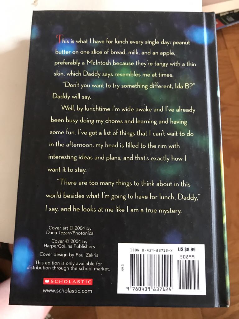 Ida B - Katherine Hannigan (Scholastic Inc. - Hardcover) book collectible [Barcode 9780439837125] - Main Image 2