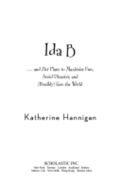 Ida B - Katherine Hannigan book collectible [Barcode 9780439837156] - Main Image 1