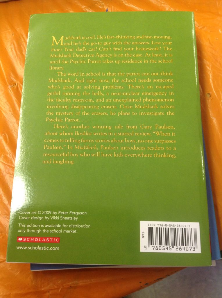 Mudshark - Gary Paulsen (- Paperback) book collectible [Barcode 9780545284073] - Main Image 2