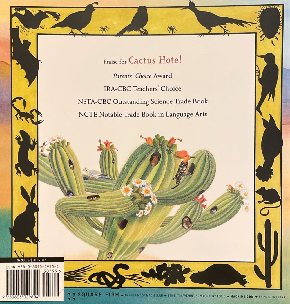 Cactus Hotel - Brenda Guiberson (Macmillan - Paperback) book collectible [Barcode 9780805029604] - Main Image 2