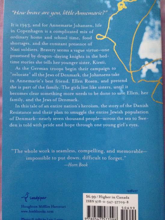 Number The Stars - Lois Lowry (Vintage - Paperback) book collectible [Barcode 9780547577098] - Main Image 2