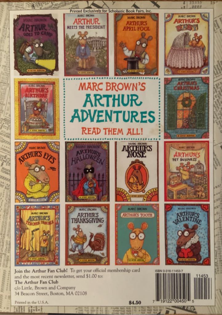 Arthur’s New Puppy - Marc Brown (Little, Brown & Company) book collectible [Barcode 9780316114530] - Main Image 2