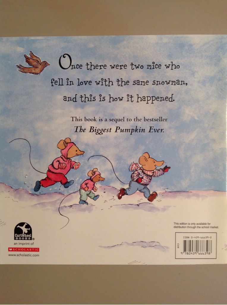 Biggest Snowman Ever, The - Steven Kroll (Scholastic Inc. - Paperback) book collectible [Barcode 9780439666398] - Main Image 2