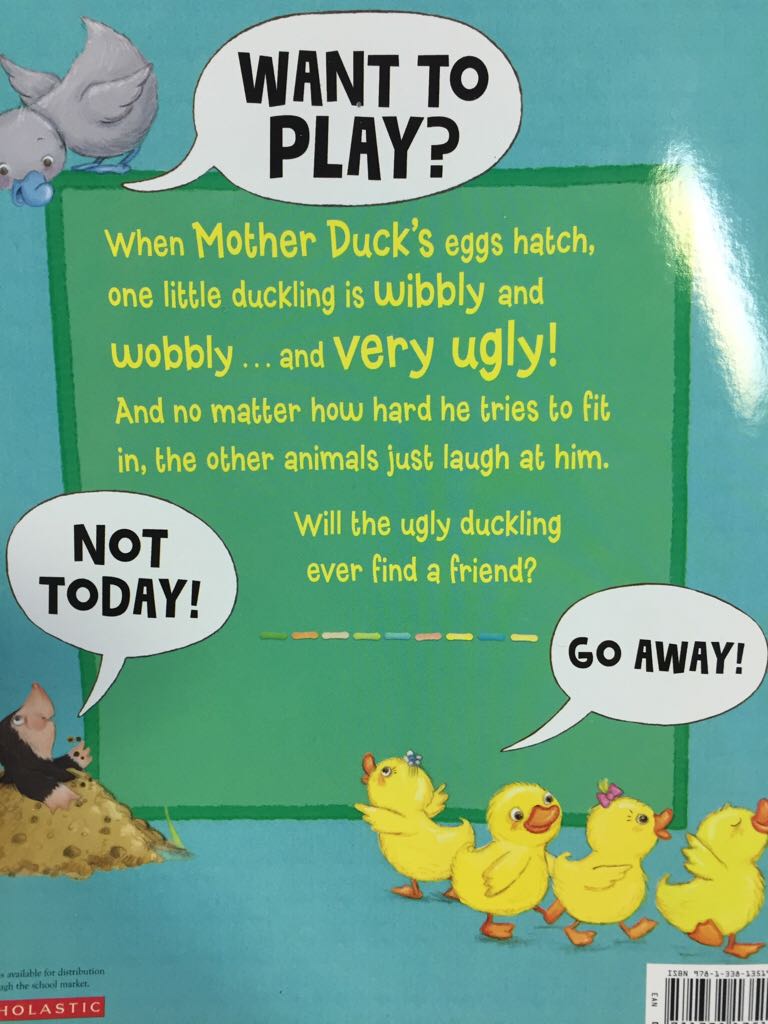 The Ugly Duckling - Iris Johansen (Scholastic Inc.) book collectible [Barcode 9781338135190] - Main Image 2