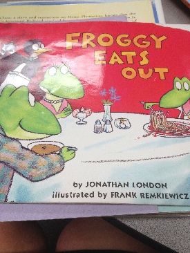 Froggy Eats Out - Jonathan London (- Paperback) book collectible [Barcode 9780439405461] - Main Image 1