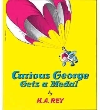 Curious George Gets A Medal - H.A. Rey (Houghton Mufflin Company - Paperback) book collectible [Barcode 9780590020442] - Main Image 1