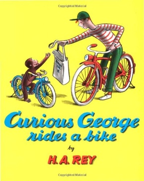 Curious George Rides A Bike - Margret Rey (Scholastic Paperbacks - Paperback) book collectible [Barcode 9780590020459] - Main Image 1