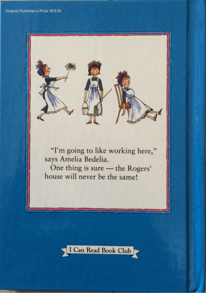 Amelia Bedelia - Peggy Parish (Harpercollins Childrens Books - Hardcover) book collectible [Barcode 9780060201869] - Main Image 2