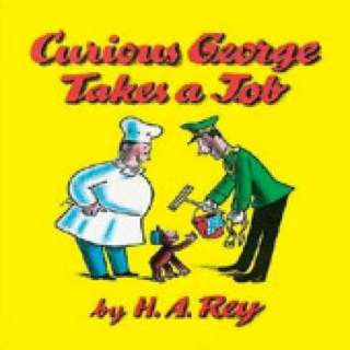 Curious George Takes A Job - H.A. Rey (A Scholastic Press - Paperback) book collectible [Barcode 9780590338929] - Main Image 1